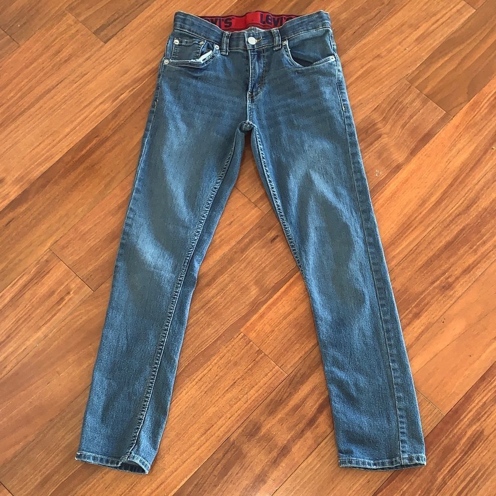 Levi's Classic kids Blue Skinny Jeans size 12 reg 26w 27L